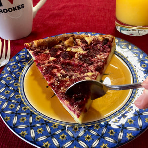 Himbeer-Clafoutis mit Gin