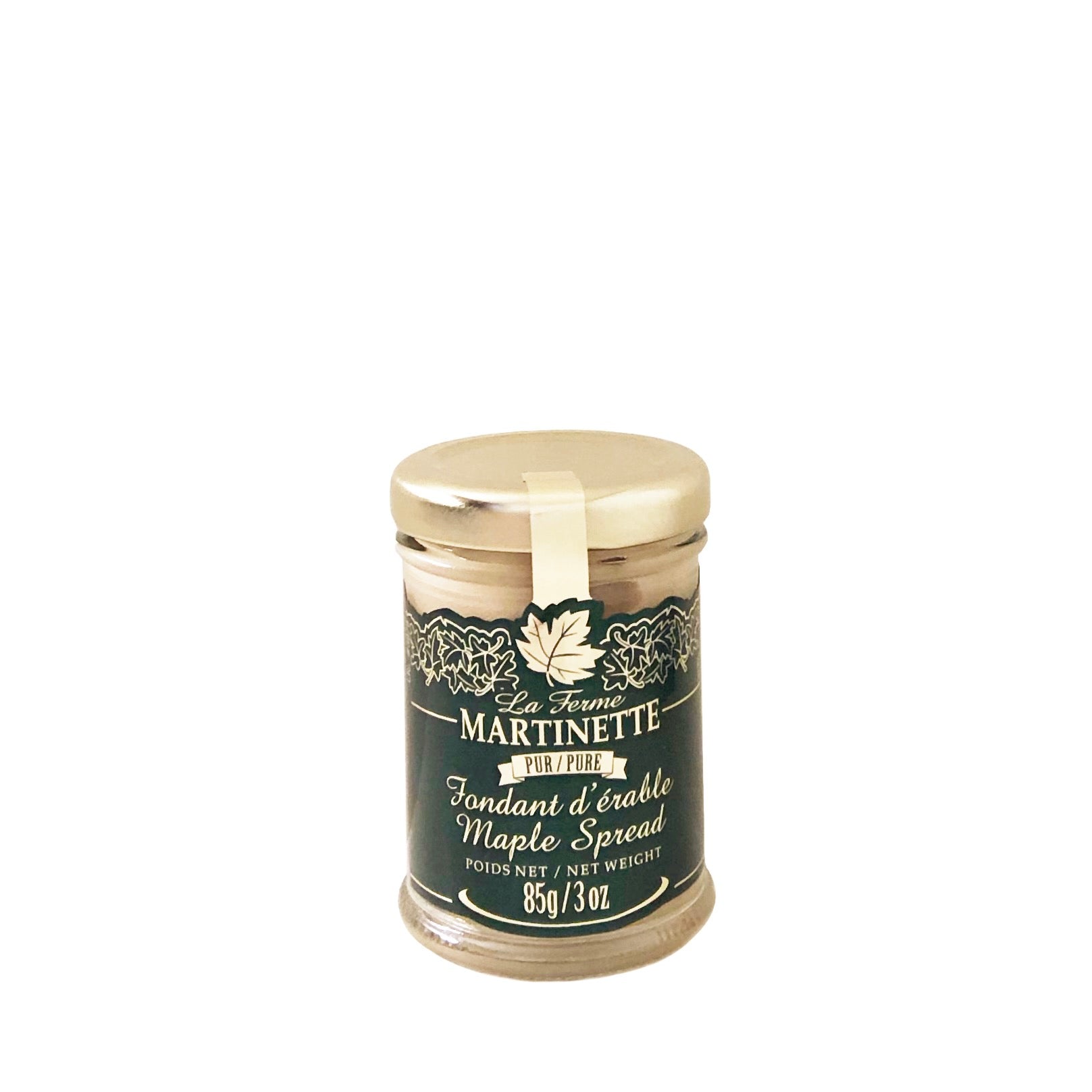 Pure maple spread - pure Ahorncreme aus Kanada, Klasse A, Glas, 85 g