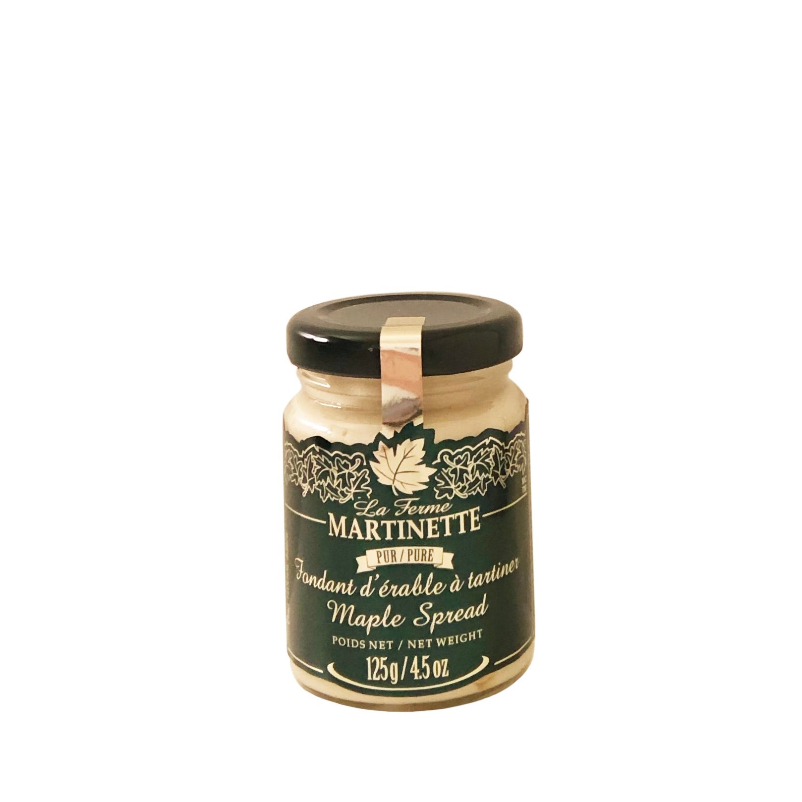 Pure maple spread - pure Ahorncreme aus Kanada, Klasse A, Glas, 125 g