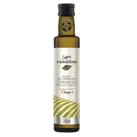 Natives Leindotteröl - virgin camelina oil, Olimega, kaltgepresst, 250ml