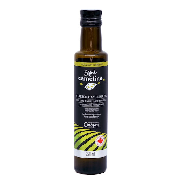 Geröstetes Leindotteröl - roasted camelina oil, Olimega, kaltgepresst, 100ml