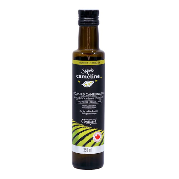 Geröstetes Leindotteröl - roasted camelina oil, Olimega, kaltgepresst, 100ml