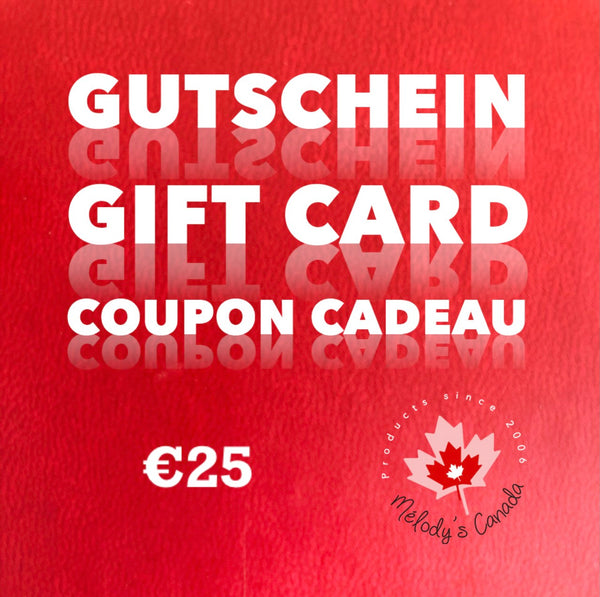 Gutschein - Gift card for Canada lovers