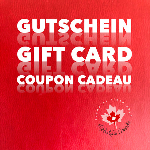 Gutschein - Gift card for Canada lovers